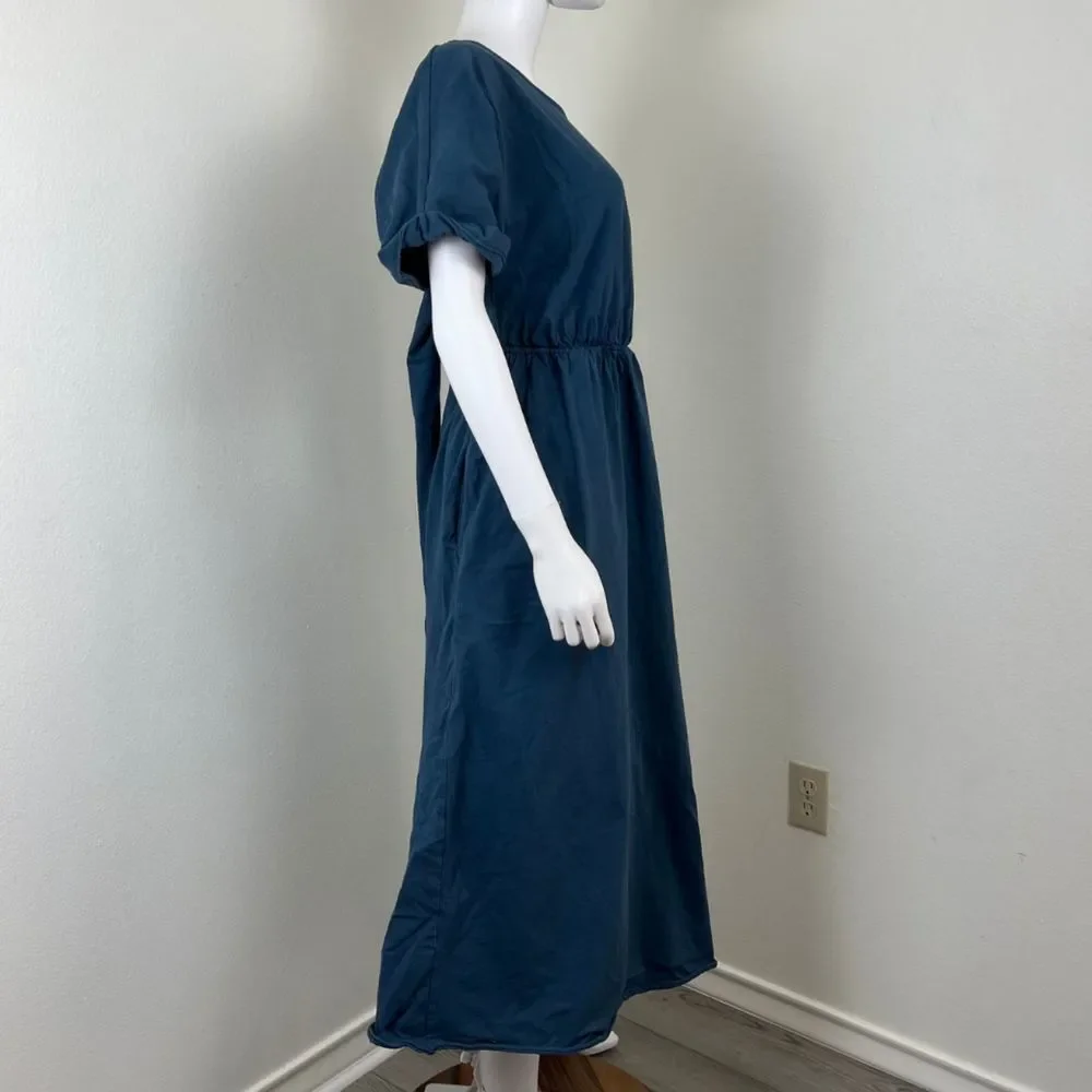 Free People Blue Midi Dress - Picture 12 of 16